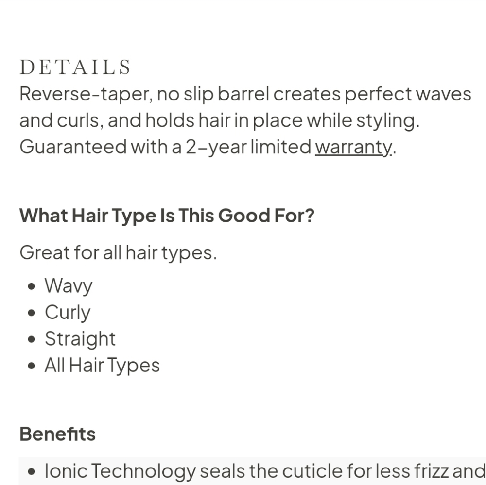 Drybar The Wrap Party Curling and Styling Wand - Picture 6 of 7